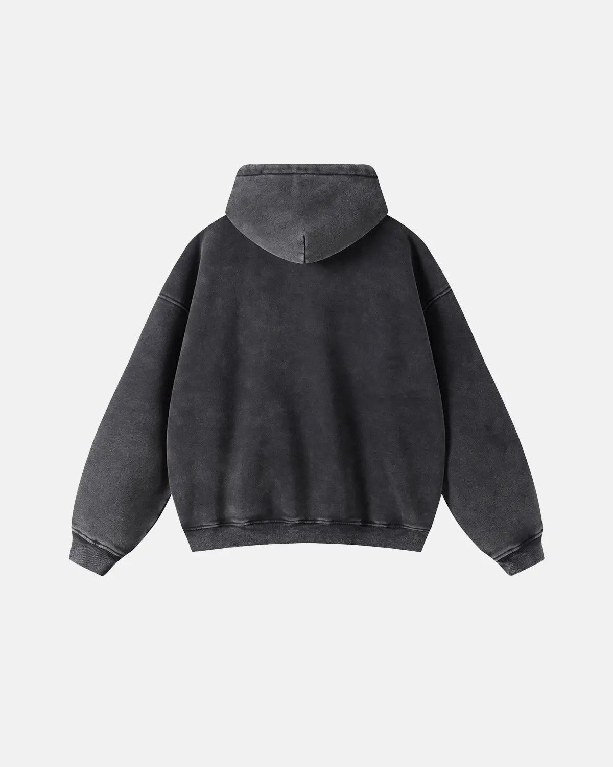 INFLATION Vintage Washed Zip Up Hoodie