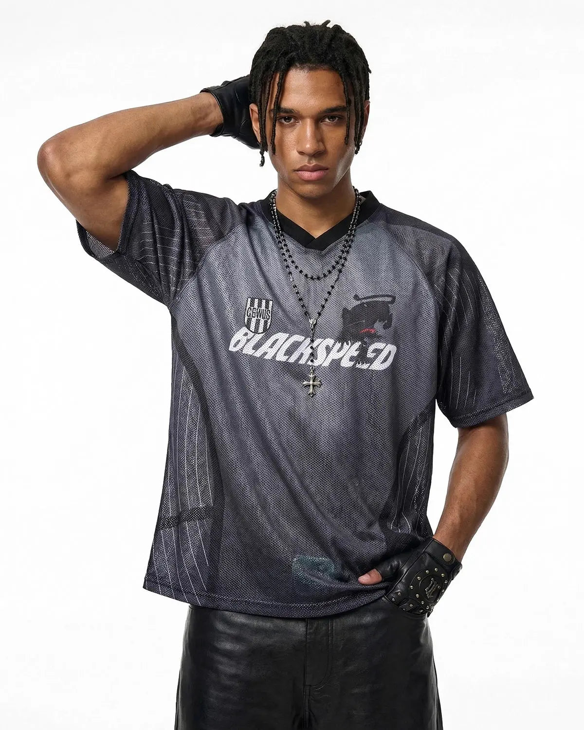 Athletic Panel Mesh Jersey | Inflation Streetwear
