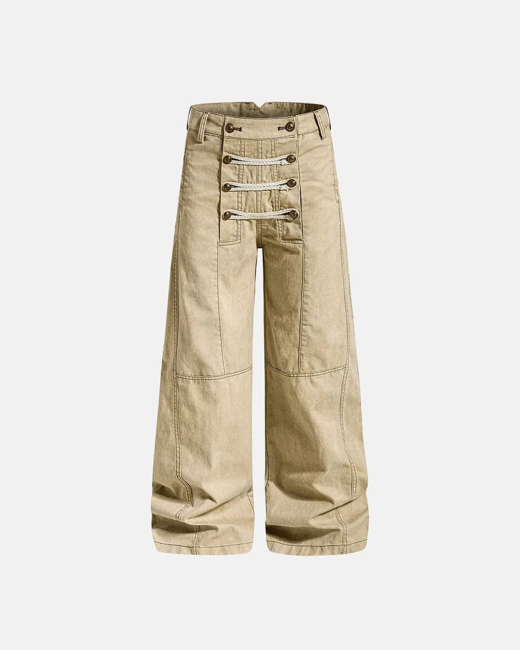 Braided Rope Barrel Pants | Inflation Streetwear