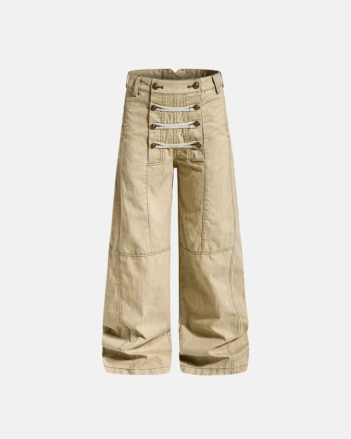 Braided Rope Barrel Pants | Inflation Streetwear