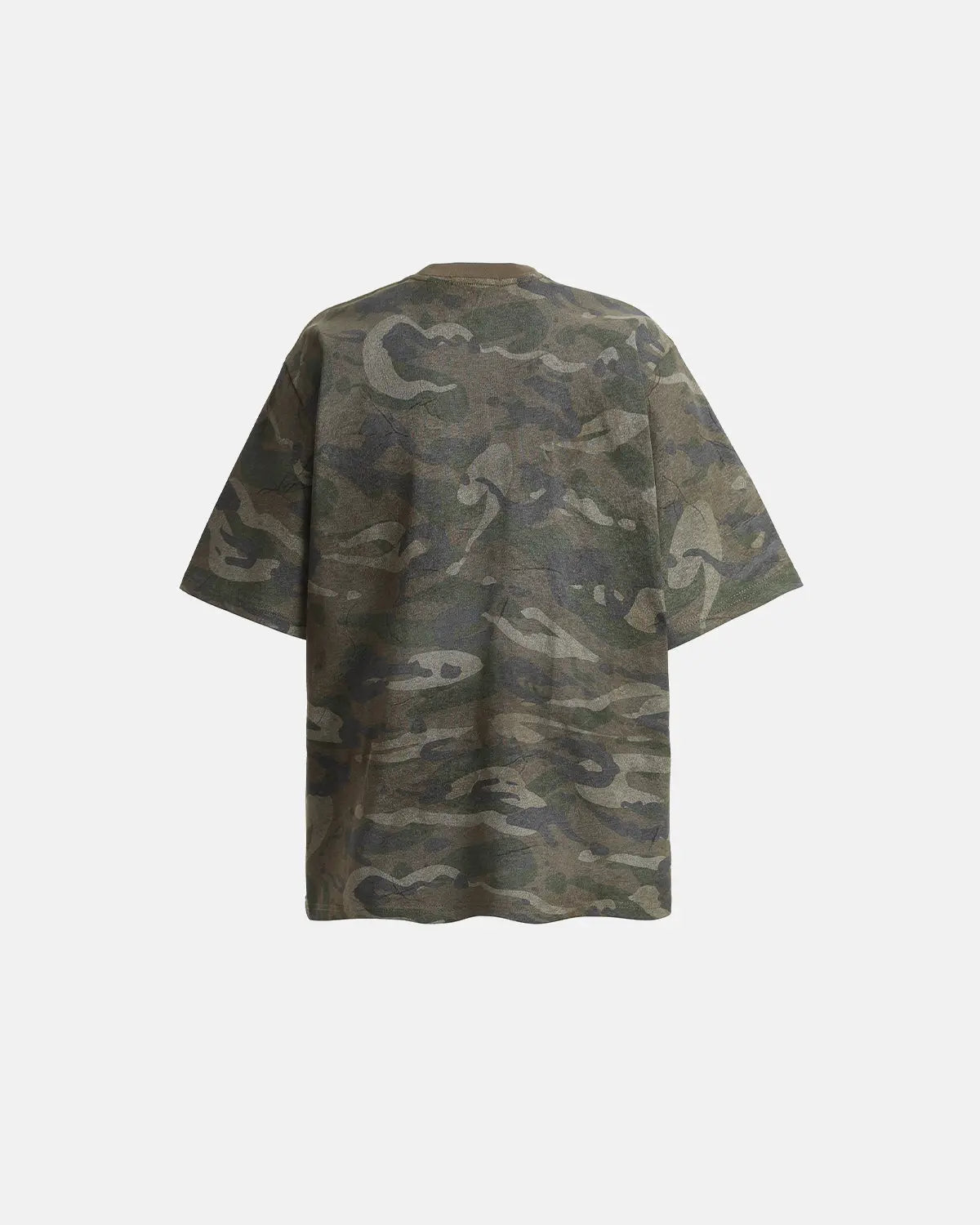 Vintage Camo Patch Graphic T-Shirt | Inflation Streetwear
