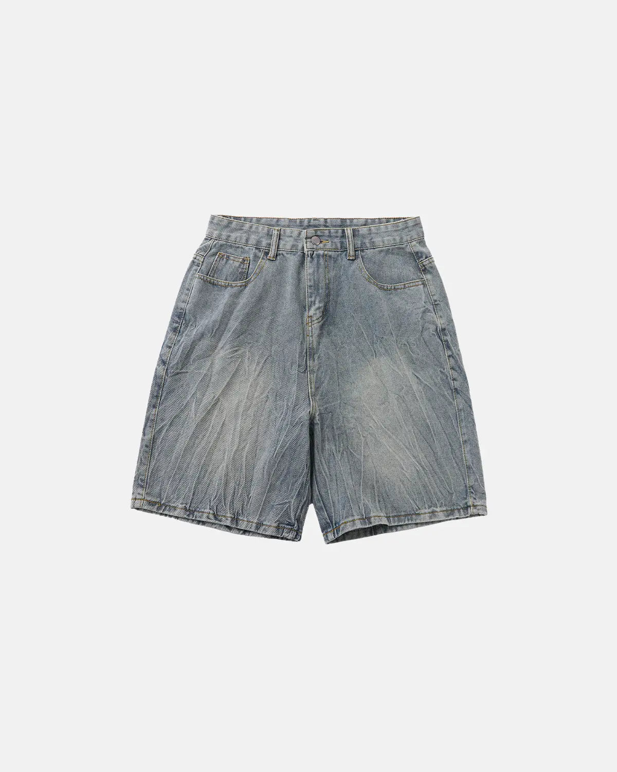 Textured Washed Longline Jorts | Inflation Streetwear
