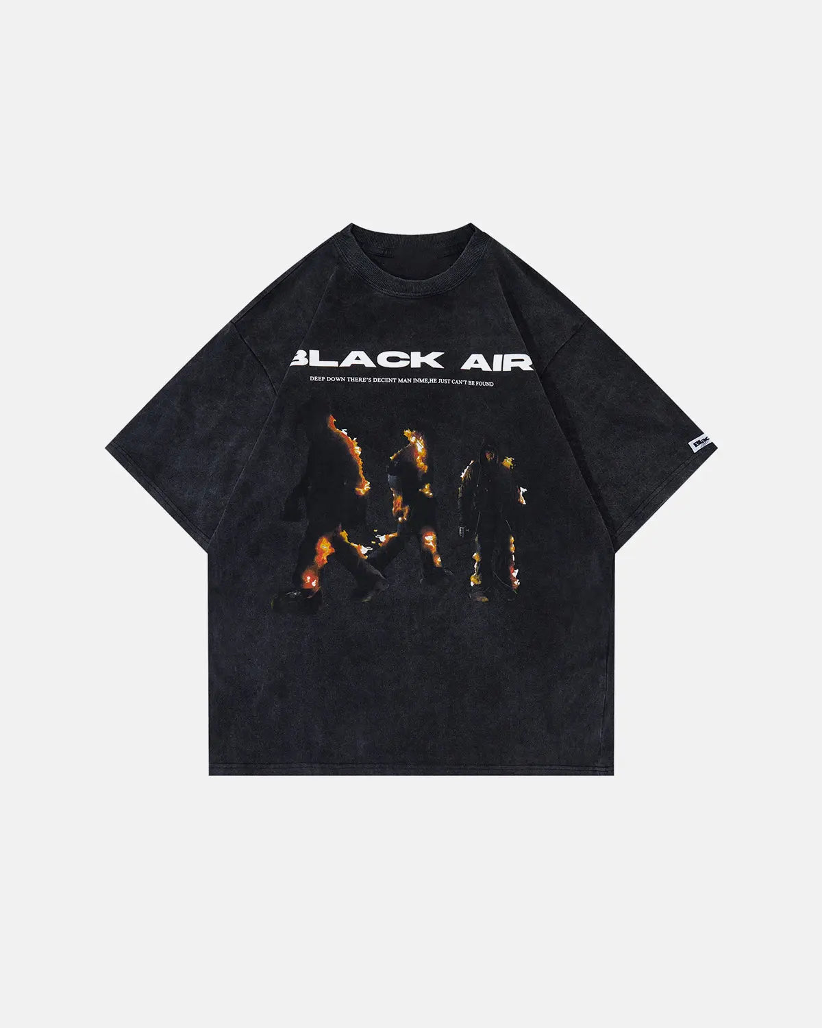Washed Graphic Oversized T-Shirt | Inflation Streetwear