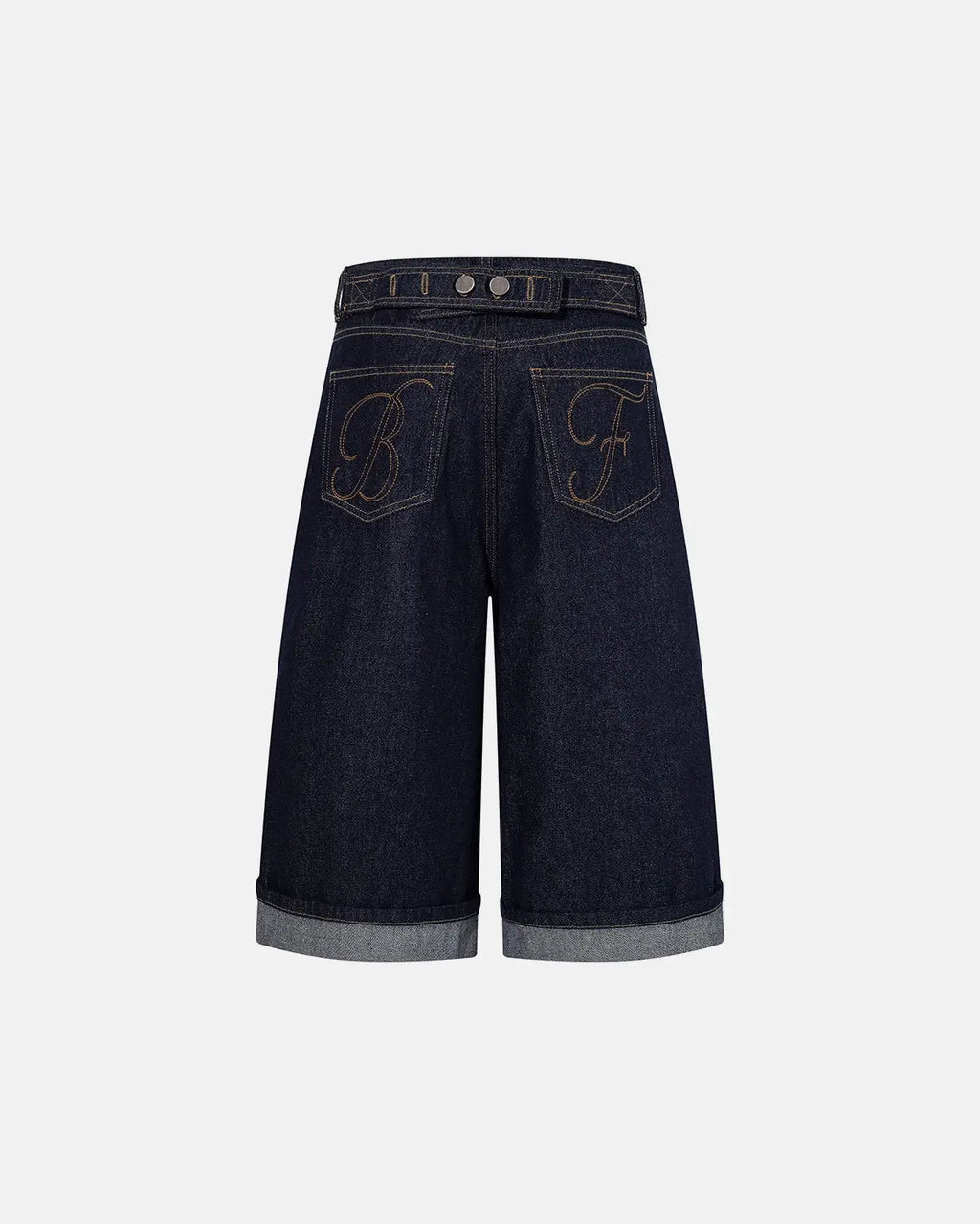 Cinch Back Baggy Denim Jorts | Inflation Streetwear