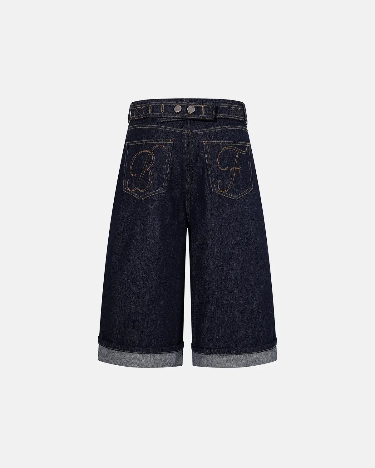Cinch Back Baggy Denim Jorts | Inflation Streetwear