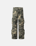 Camo Multi-Pocket Baggy Cargo Pants | Inflation Streetwear