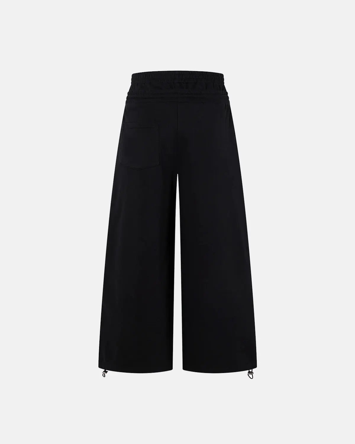 Layered Waist Baggy Wide Leg Sweatpants | Inflation Streetwear