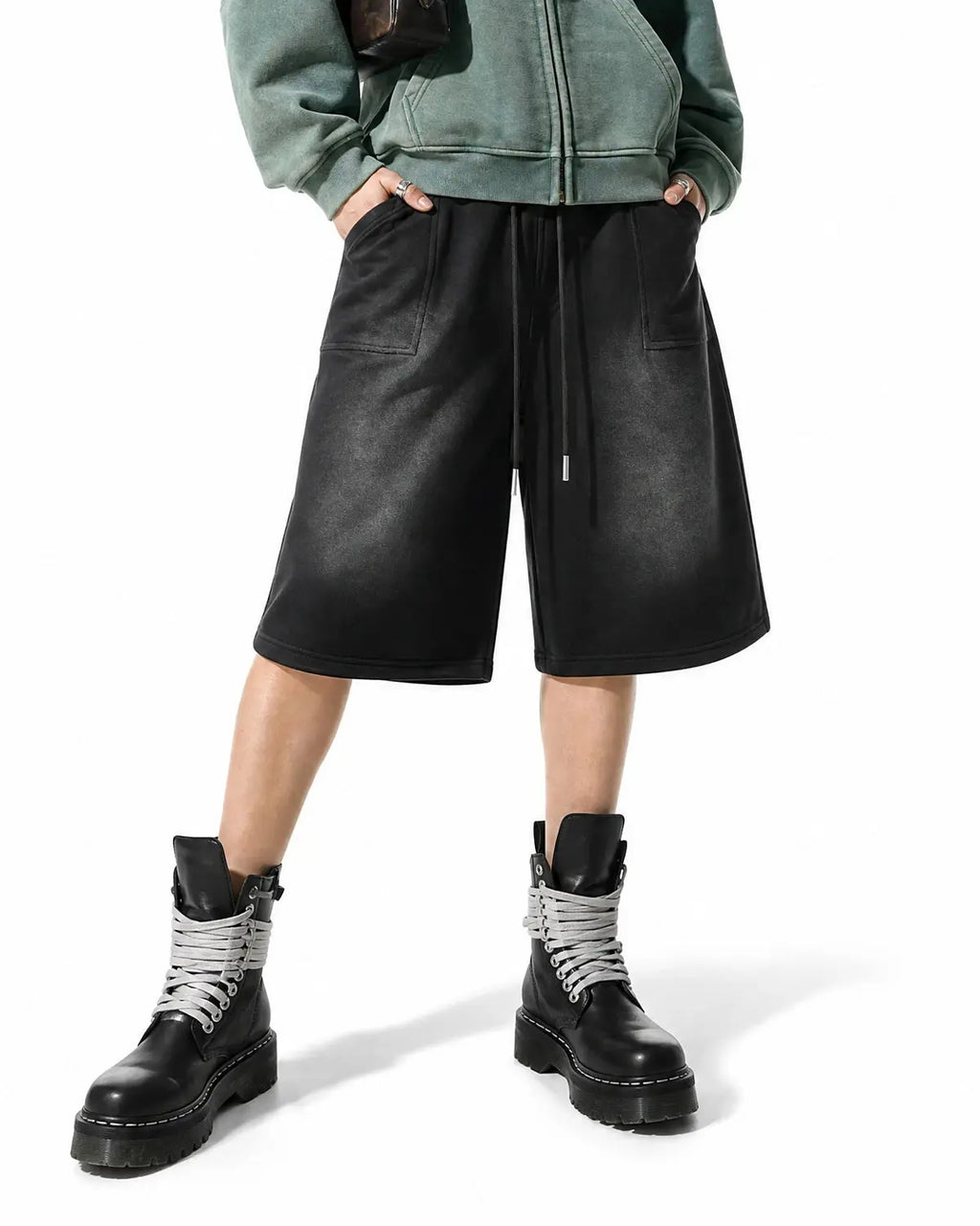 Monkey Washed Sweat Shorts | Inflation Streetwear