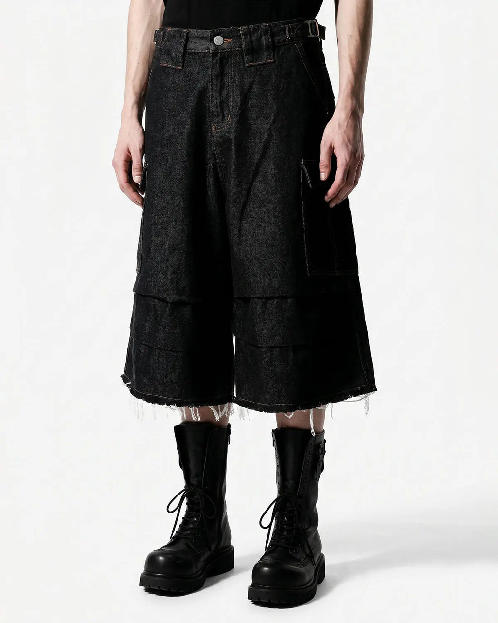 Layered Utility Baggy Jorts | Inflation Streetwear