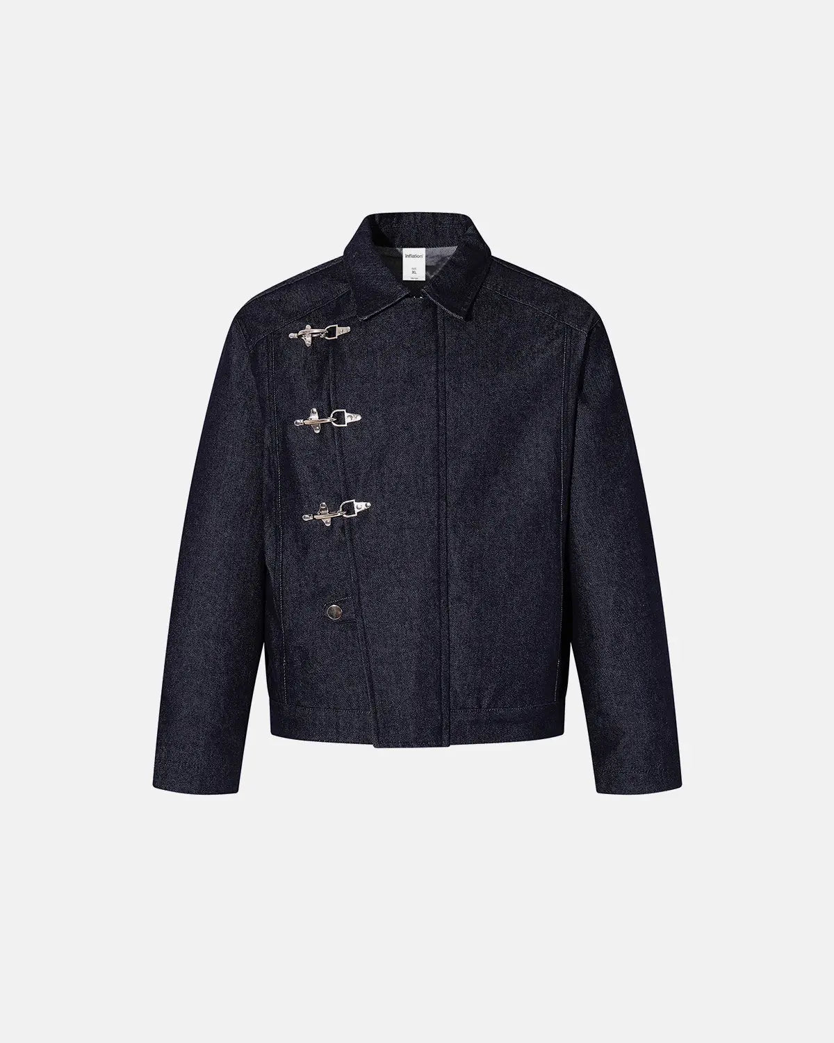 Raw Blue Fireman Clasp Denim Jacket | Inflation Streetwear