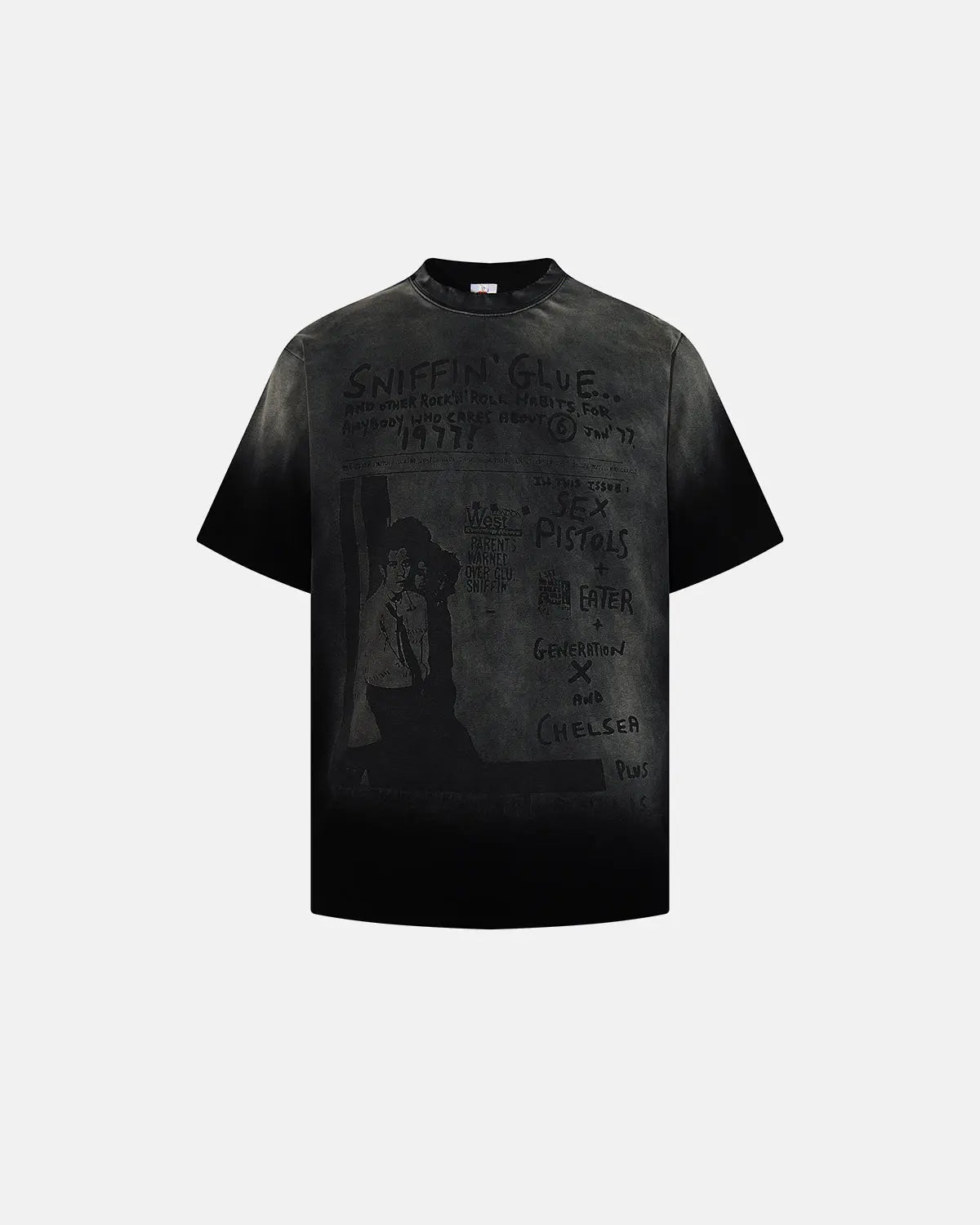 Retro Graphic Faded Washed T-Shirt | Inflation Streetwear