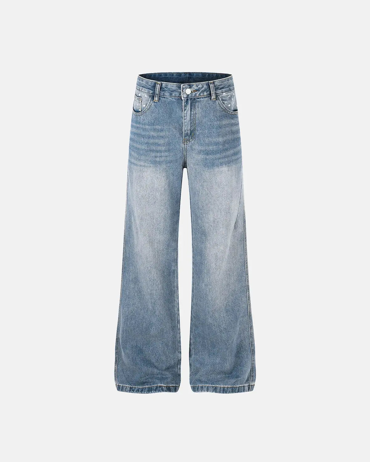 Star Pocket Bootcut Jeans | Inflation Streetwear