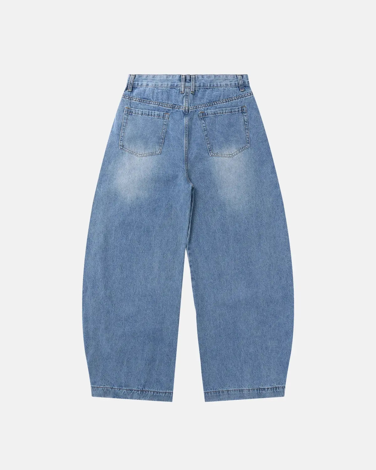 Script Graphic Barrel Jeans | Inflation Streetwear