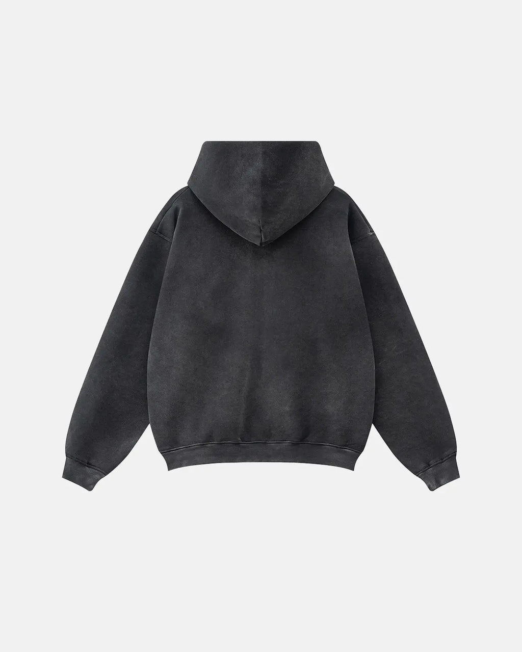 INFLATION Washed Graphic Zip Up Hoodies