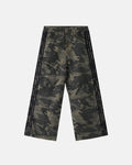 Camo Side Stripe Wide-Leg Pants | Inflation Streetwear
