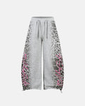 Leopard Graphic Barrel Sweatpants | Inflation Streetwear