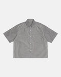 Boxy Striped Short-Sleeve Shirt | Inflation Streetwear