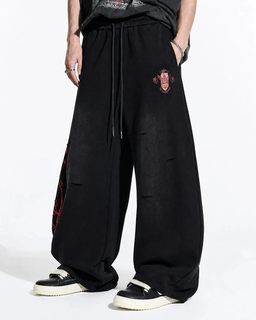 Vintage Washed Barrel Sweatpants | Inflation Streetwear