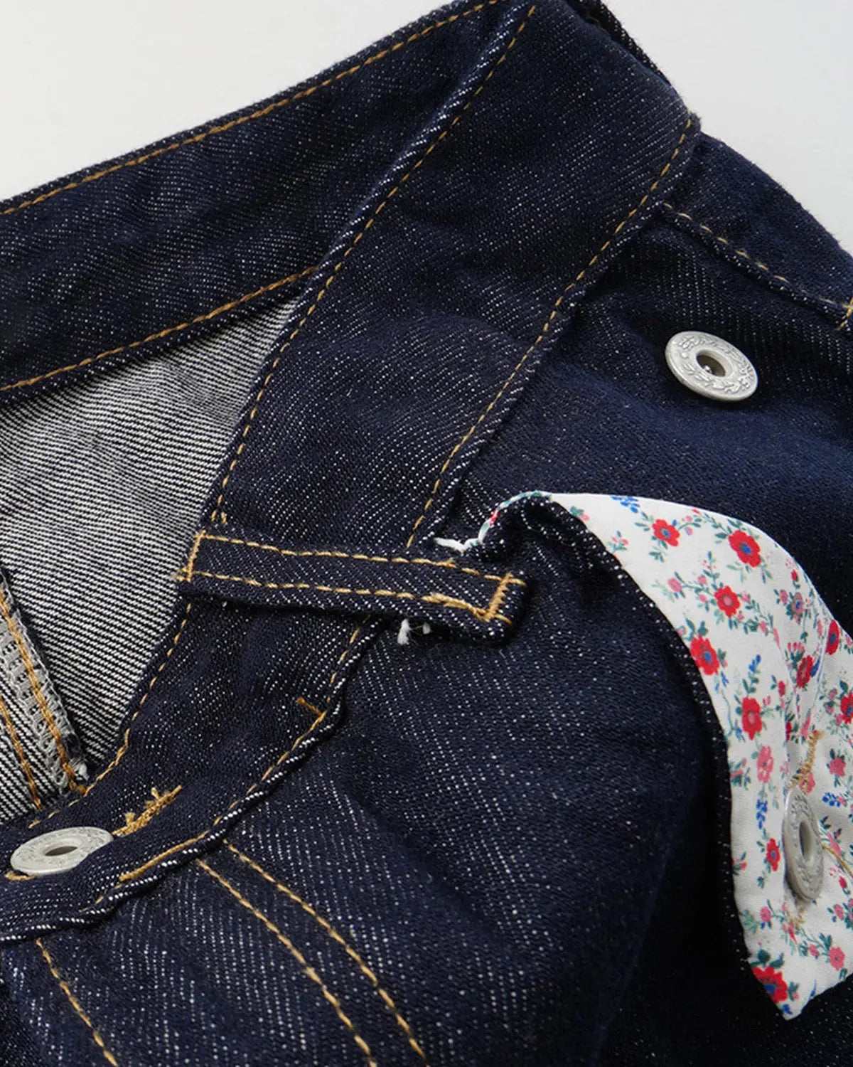 Selvedge Buckle Baggy Jeans | Inflation Streetwear