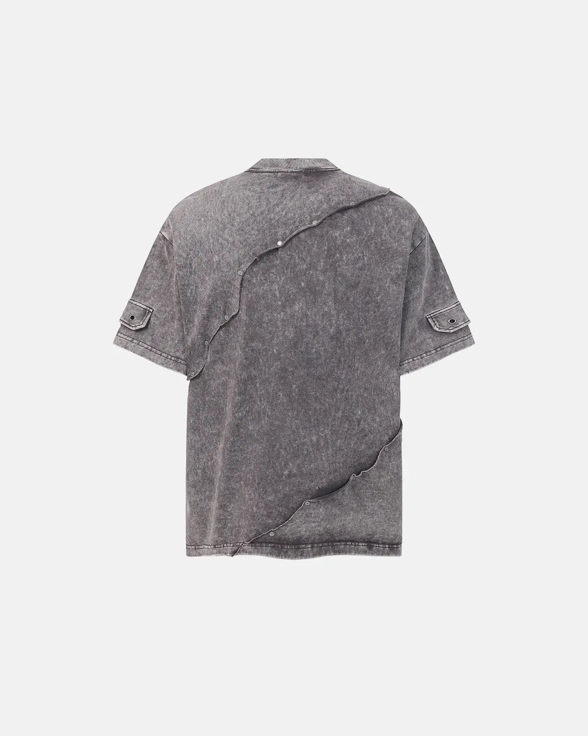 Deconstructed Washed Oversized T-Shirt | Inflation Streetwear