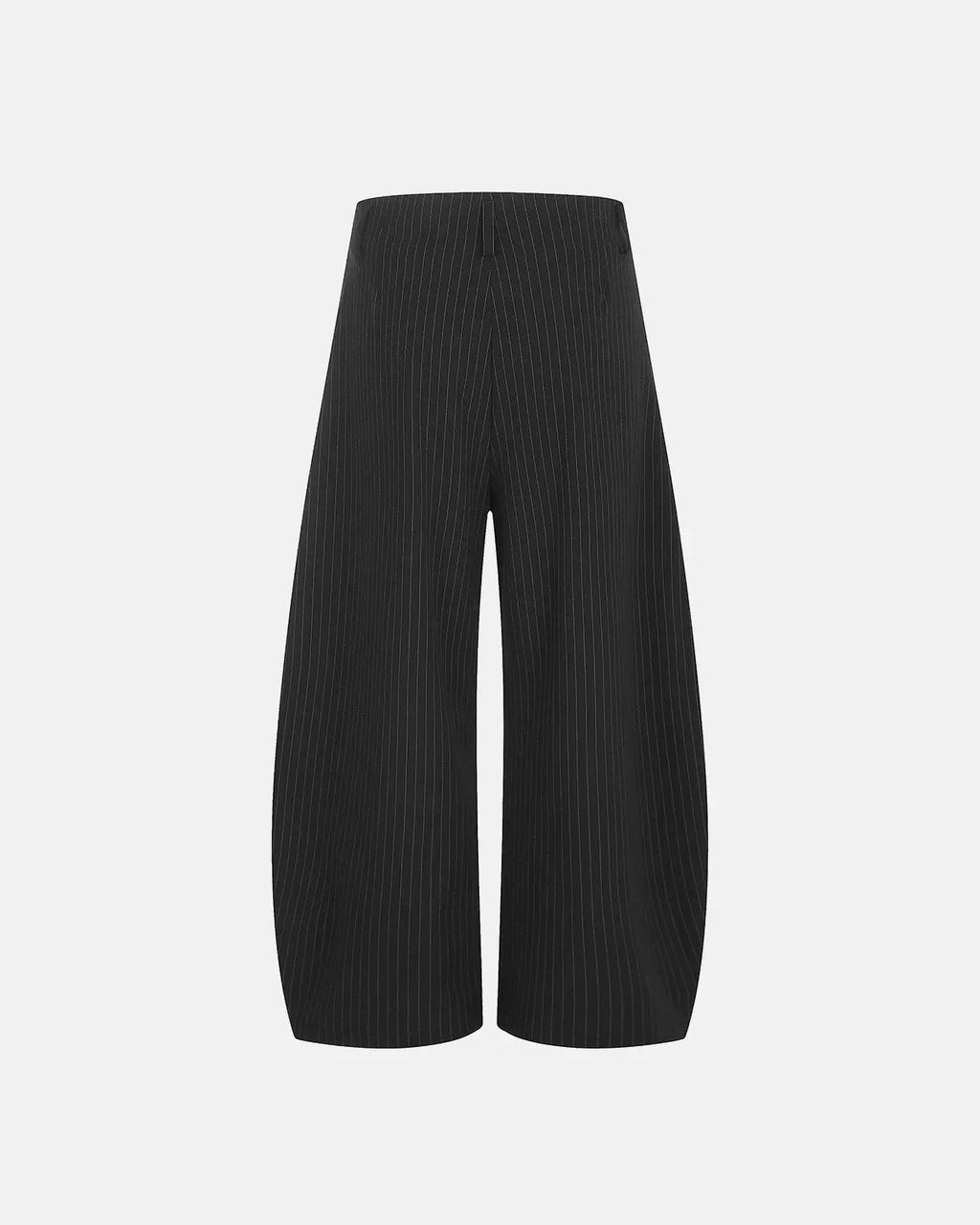 Pinstripe Pleated Barrel Tailored Pants | Inflation Streetwear