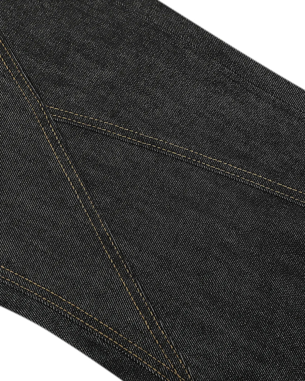 Asymmetric Buttons Bootcut Jeans | Inflation Streetwear
