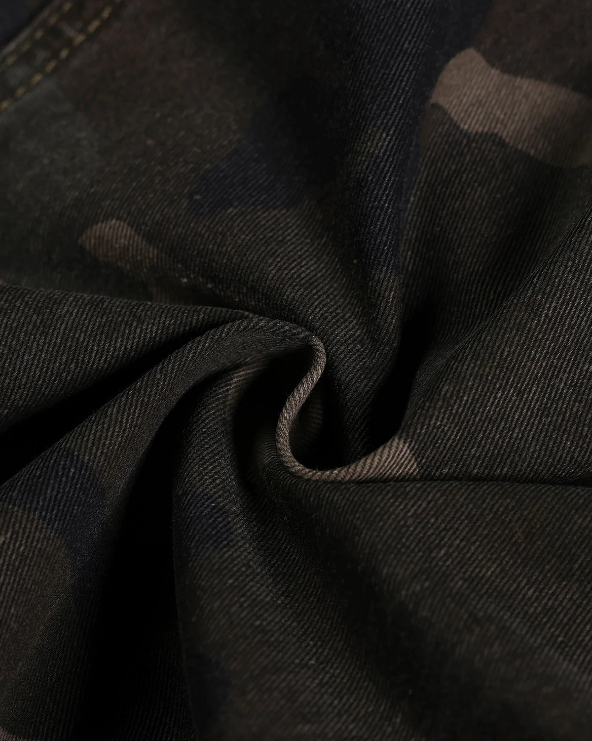 Studded Camo Barrel Jeans | Inflation Streetwear