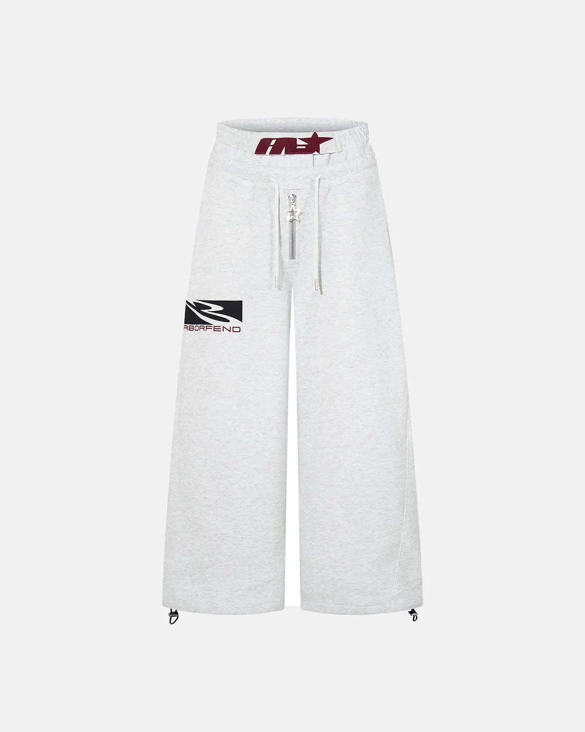 Layered Waist Baggy Wide Leg Sweatpants | Inflation Streetwear