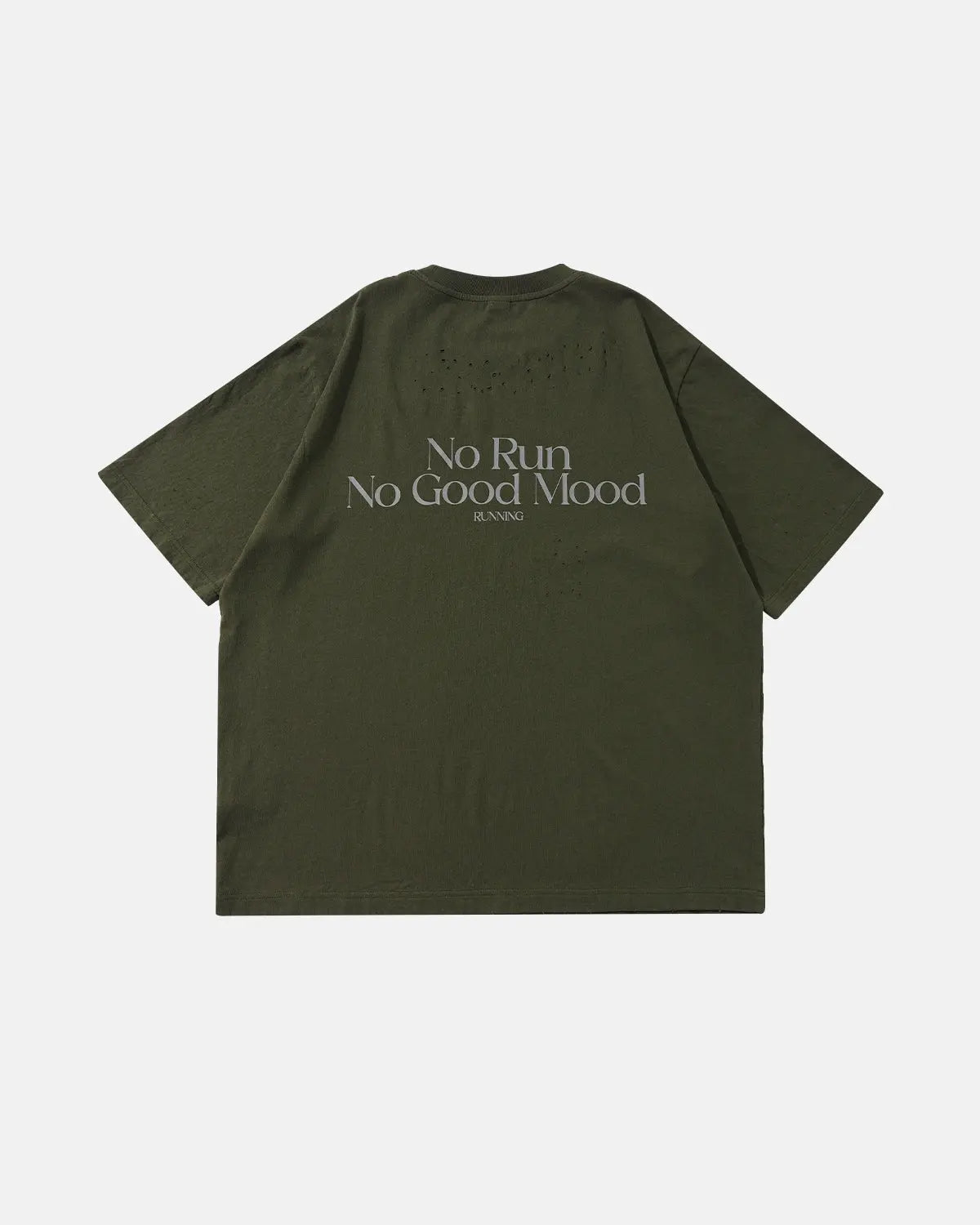 Distressed Reflective Washed T-Shirt | Inflation Streetwear