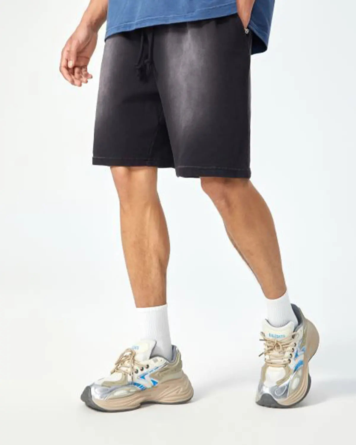 Monkey Washed Sweat Shorts | Inflation Streetwear