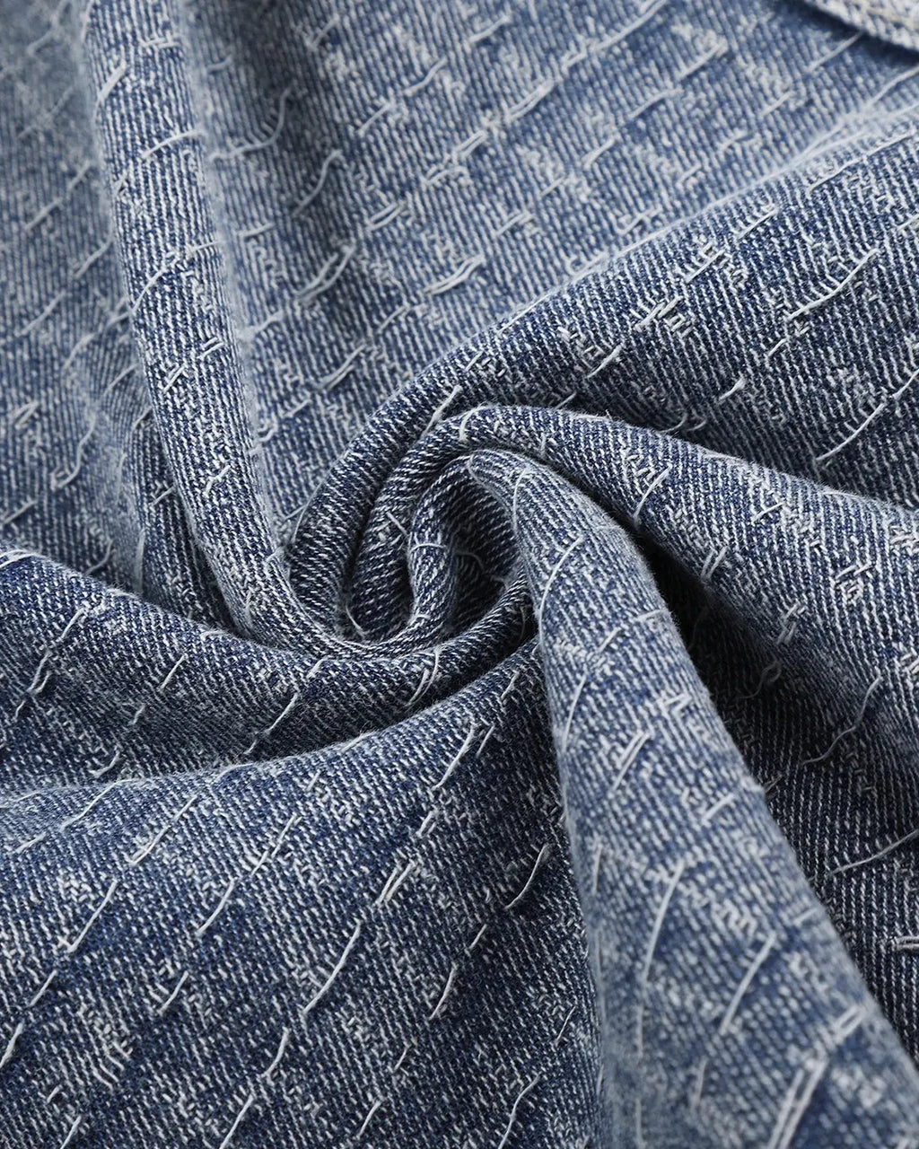 Grid Texture Baggy Jorts | Inflation Streetwear