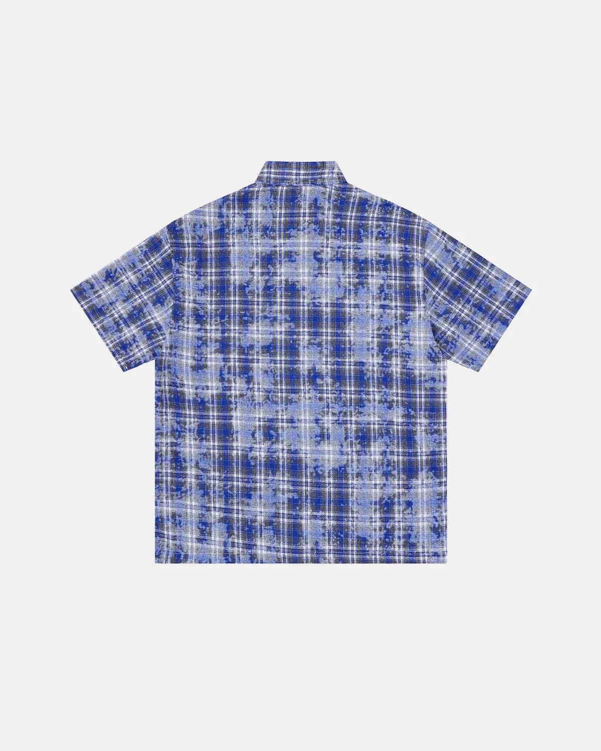 Devil Embroidered Plaid Shirt | Inflation Streetwear