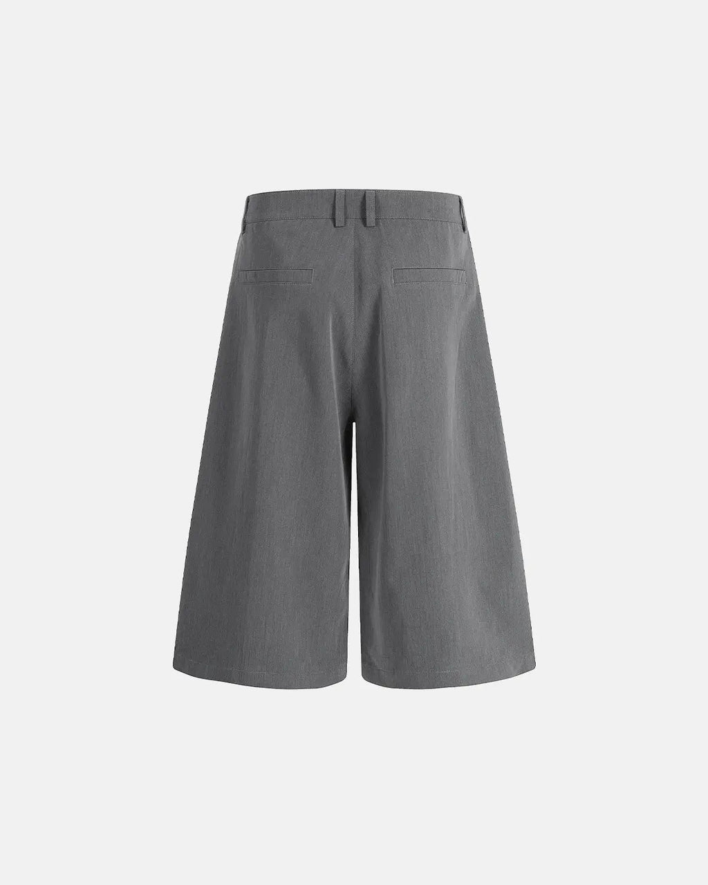 Pleated Stud Detail Tailored Shorts | Inflation Streetwear