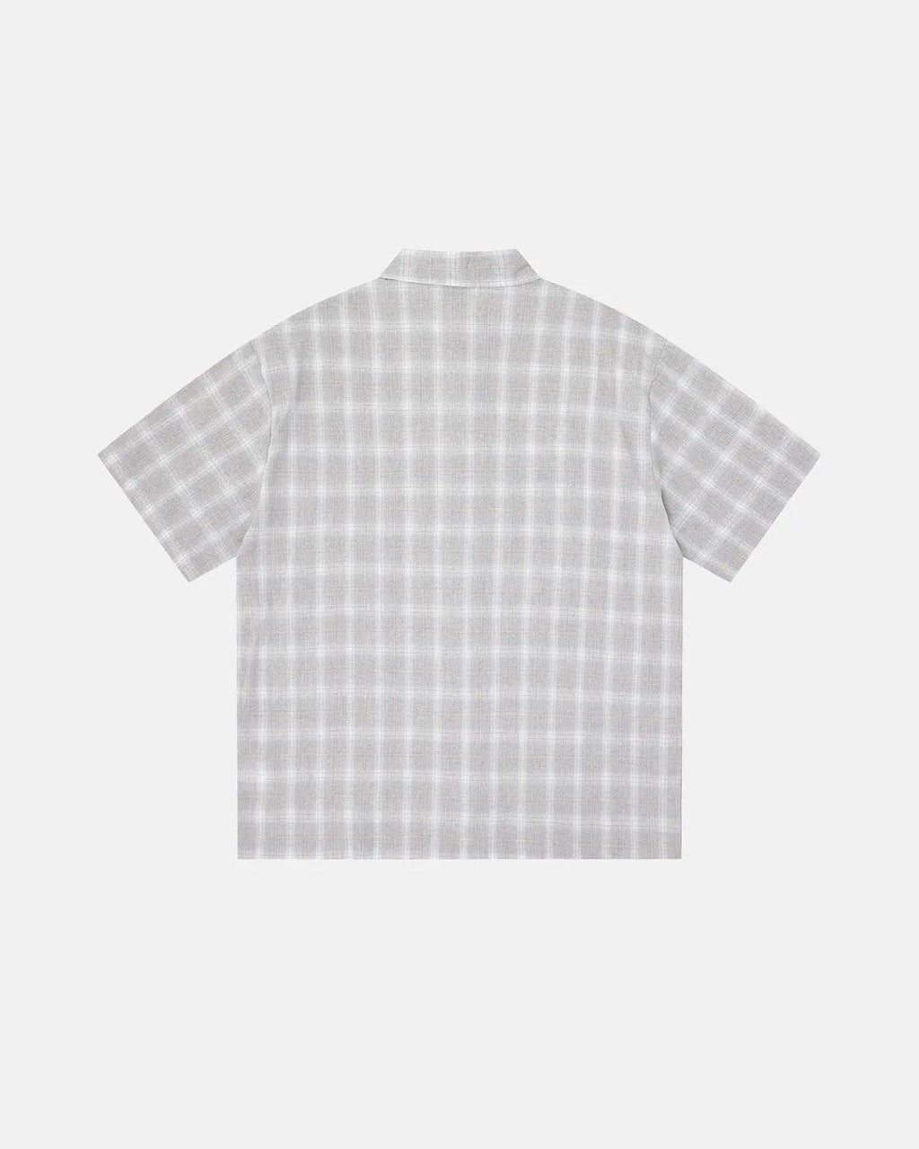 Plaid Sticker Graphic Studded Shirt | Inflation Streetwear