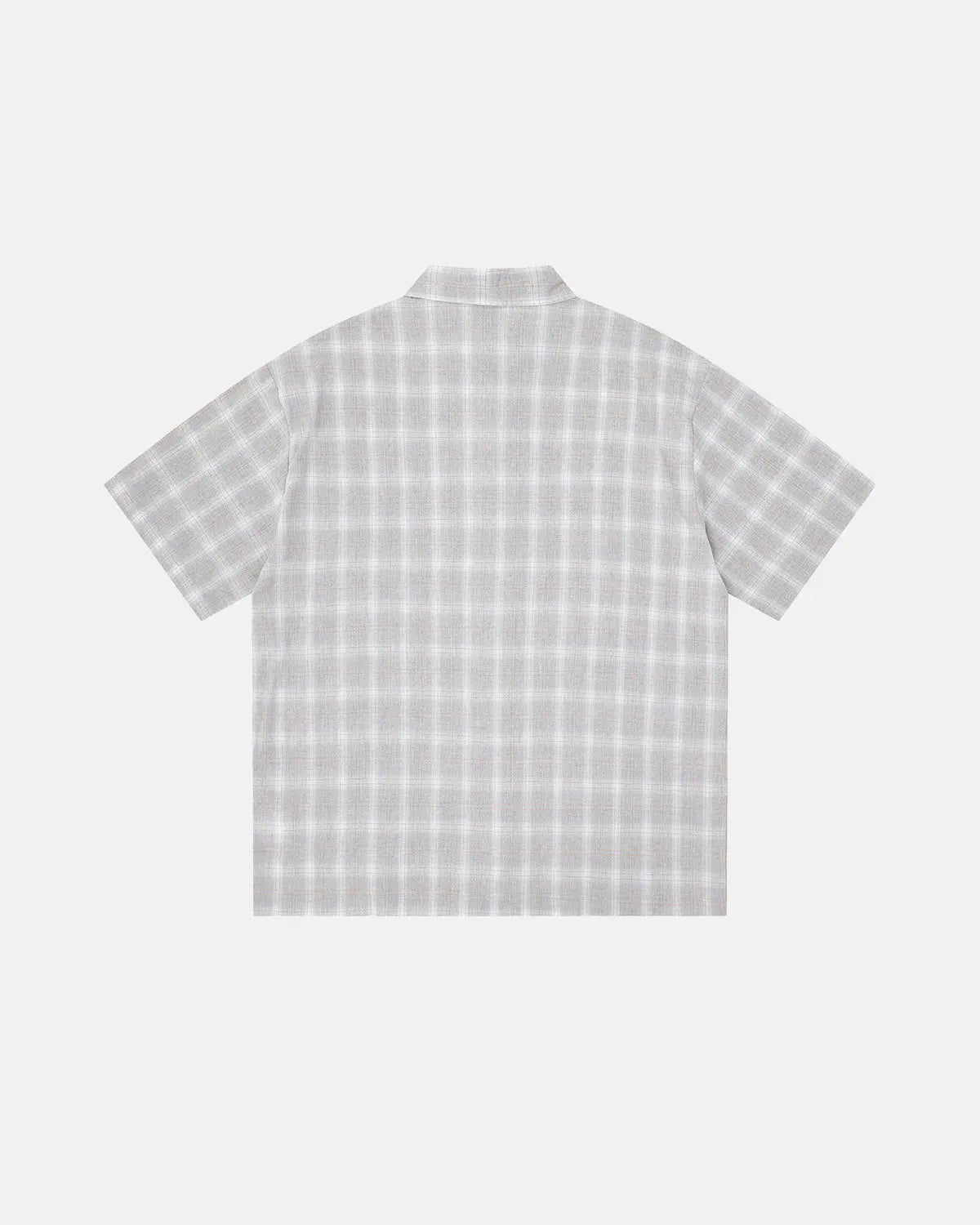 Plaid Sticker Graphic Studded Shirt | Inflation Streetwear