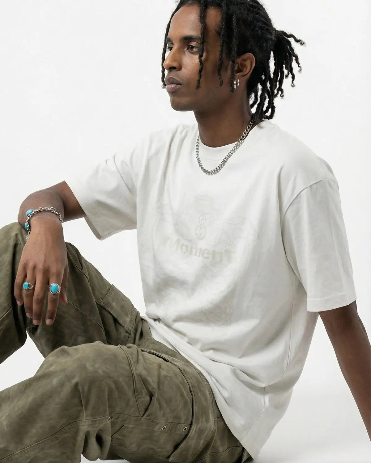 Dual-Effect Graphic Heavyweight Tshirt | Inflation Streetwear