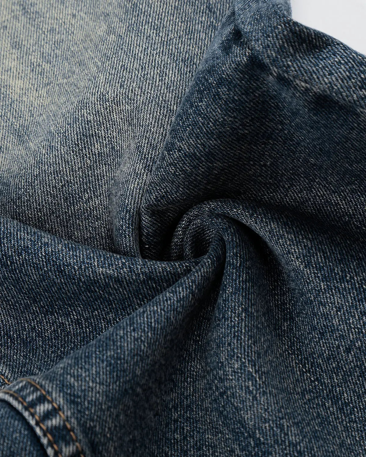 Whisker Wash Distressed Baggy Jeans | Inflation Streetwear