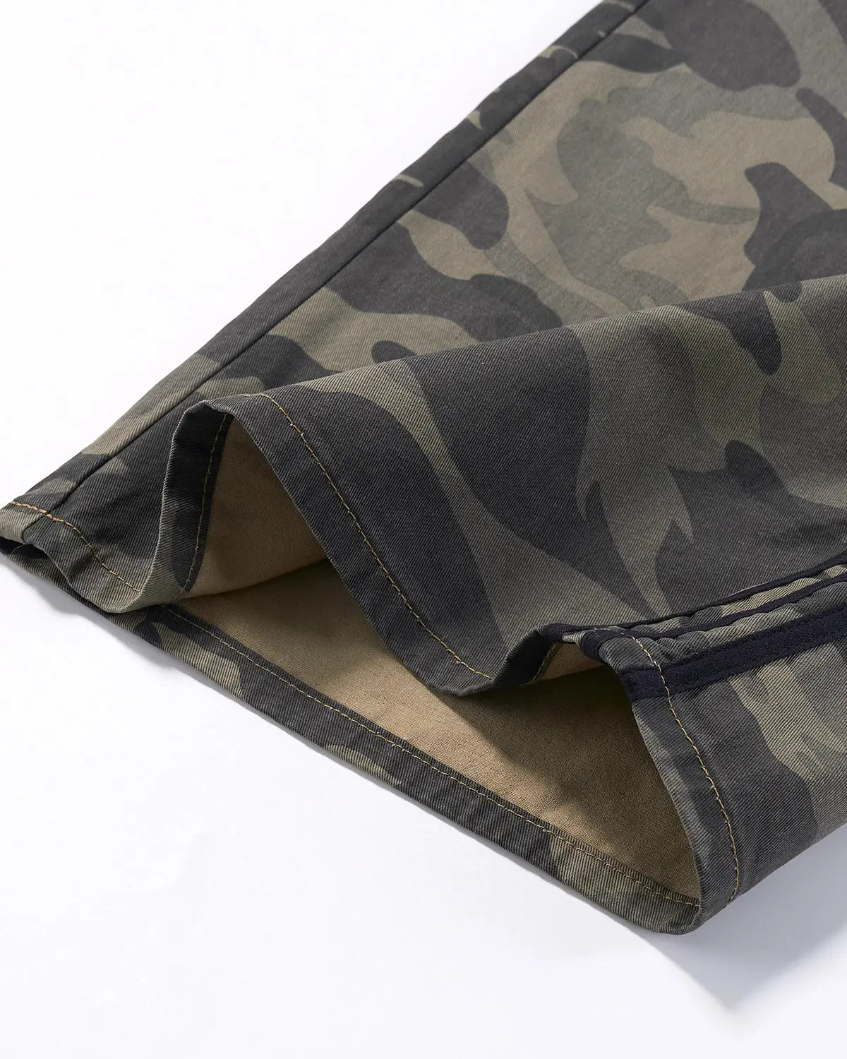 Camo Side Stripe Wide-Leg Pants | Inflation Streetwear