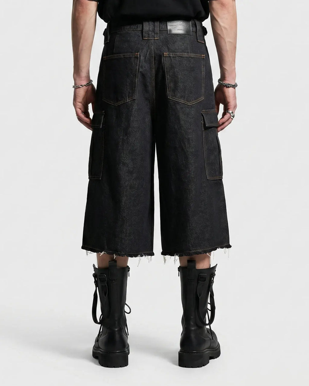 Layered Utility Baggy Jorts | Inflation Streetwear