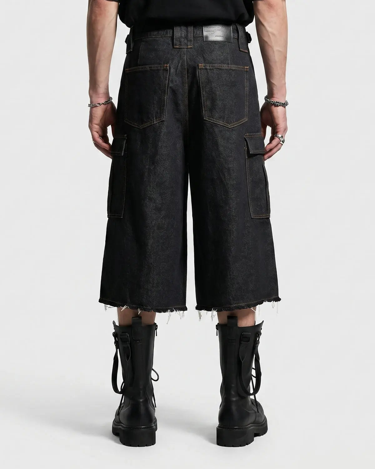 Layered Utility Baggy Jorts | Inflation Streetwear