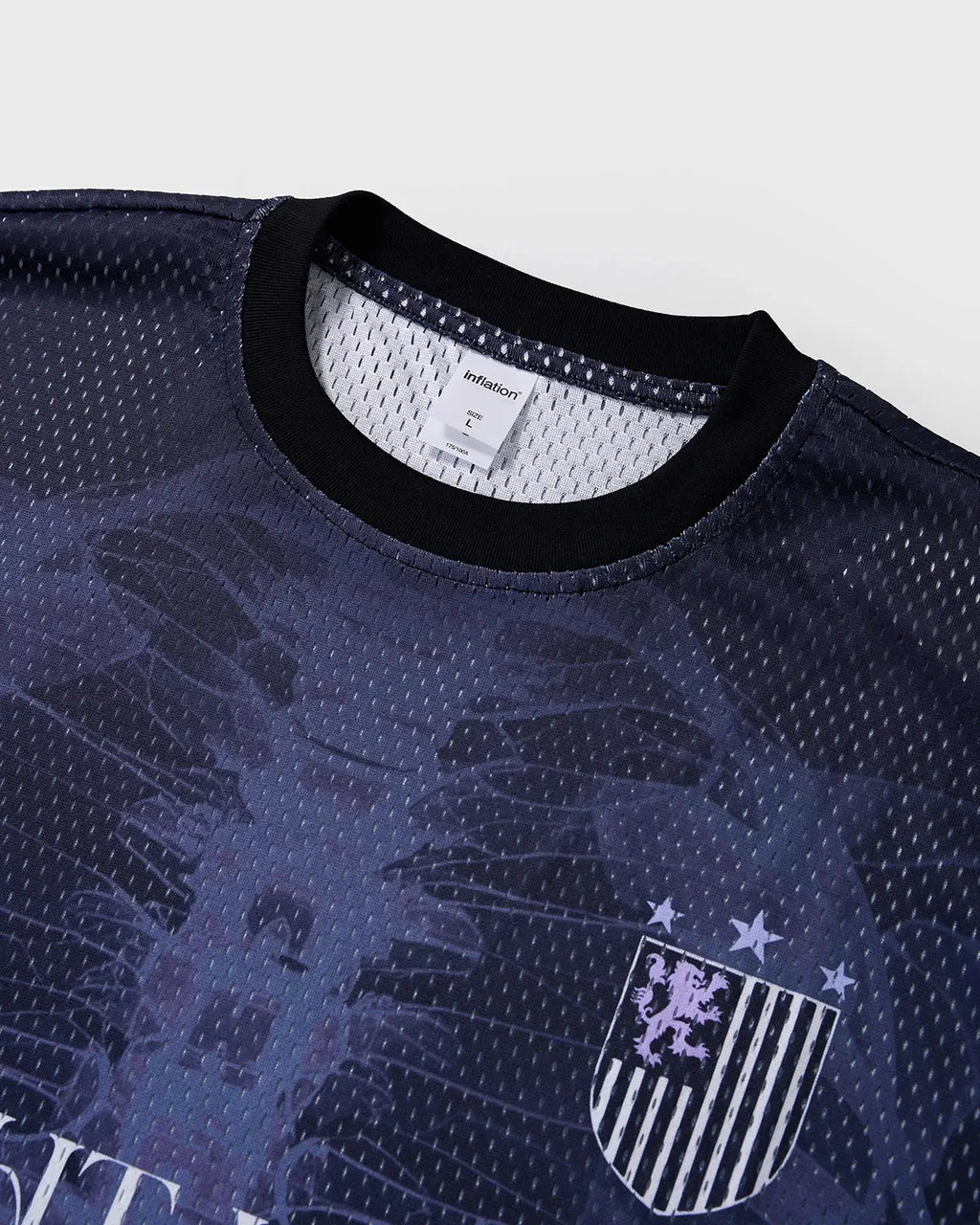 X-Ray Skeleton Graphic Mesh Jersey | Inflation Streetwear