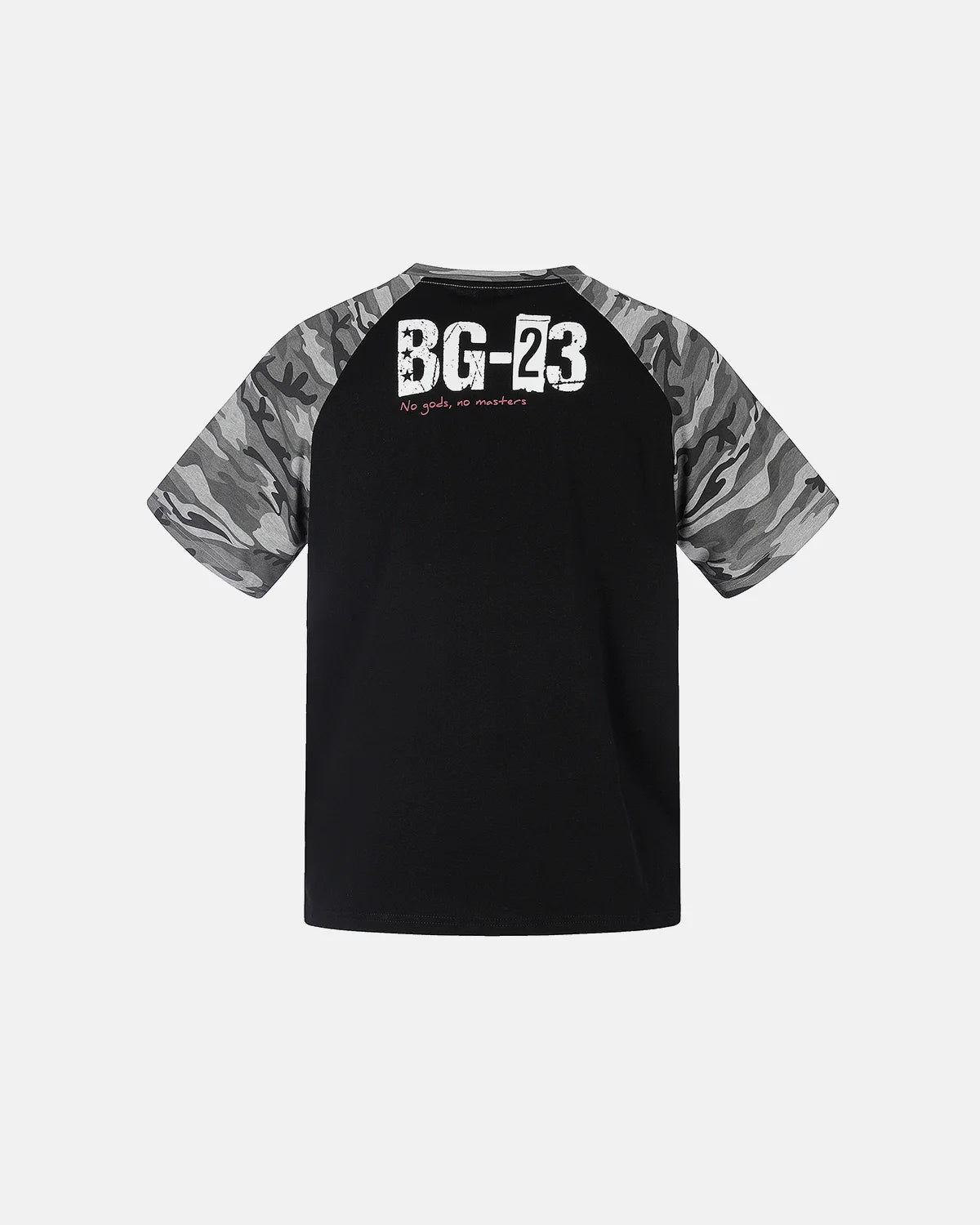 Camo Sleeve Graphic Boxy T-Shirt | Inflation Streetwear