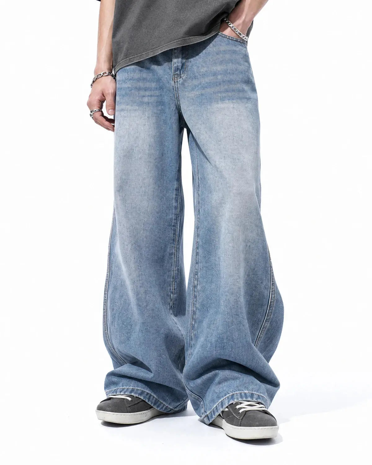 Star Pocket Bootcut Jeans | Inflation Streetwear