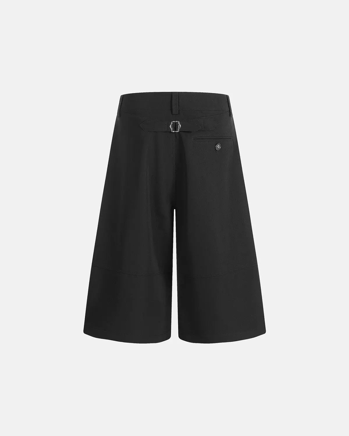 Pleated Cinch Back Tailored Shorts | Inflation Streetwear