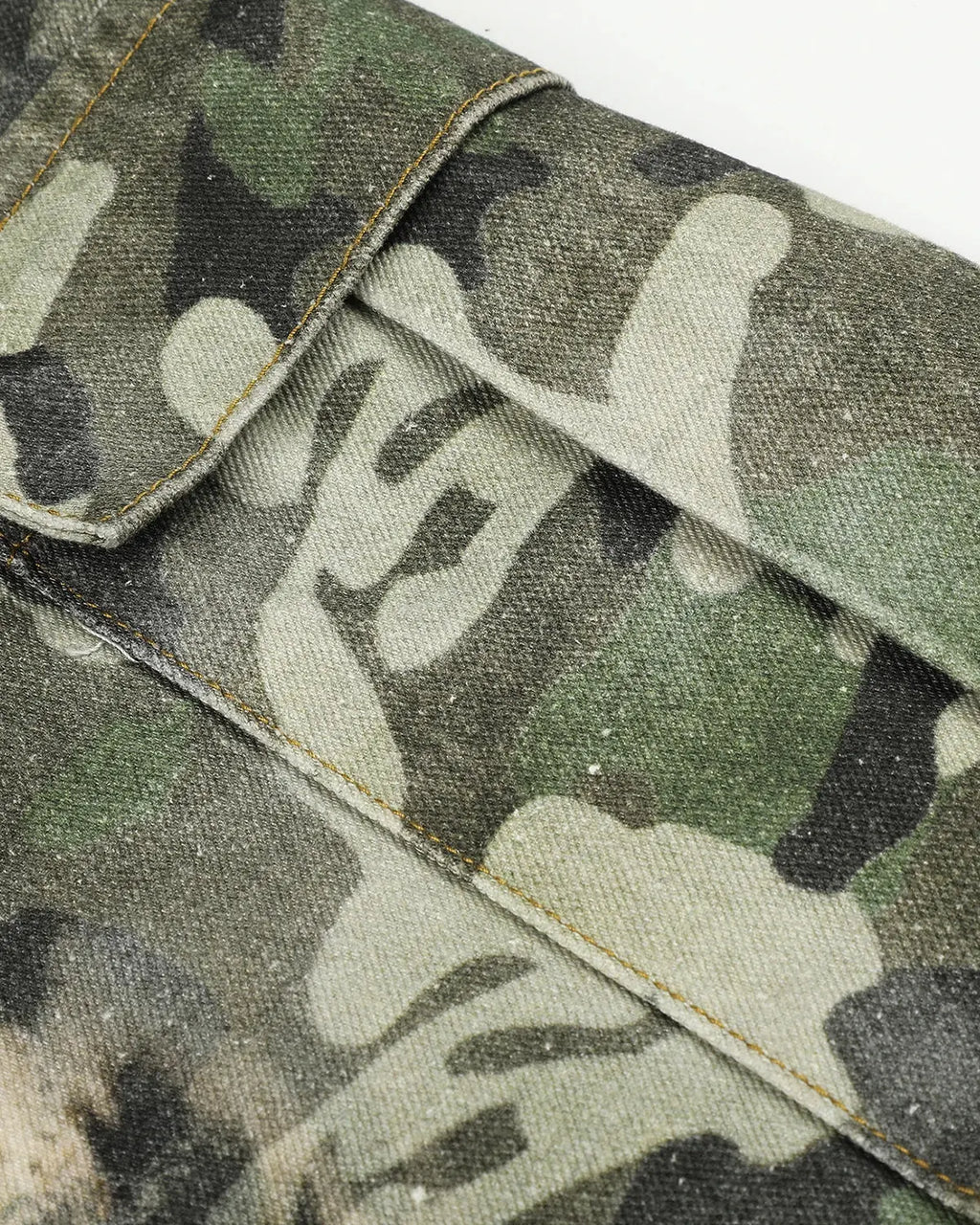 Leopard Camo Cargo Longline Shorts | Inflation Streetwear