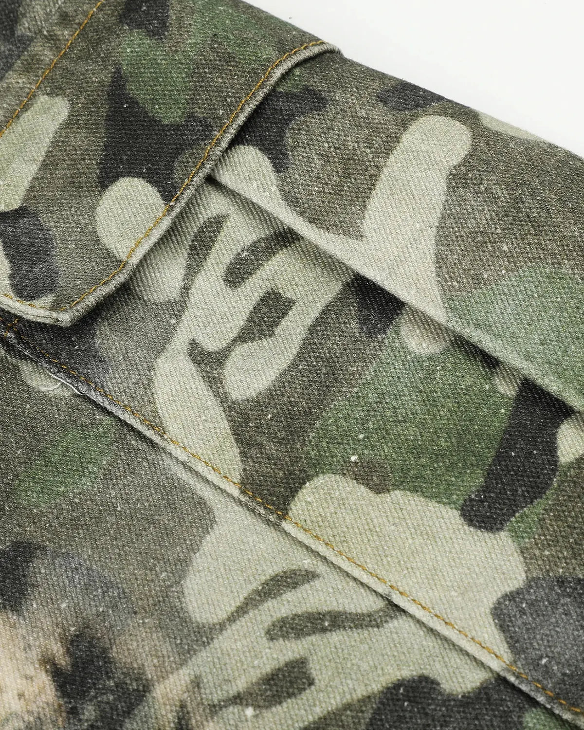 Leopard Camo Cargo Longline Shorts | Inflation Streetwear