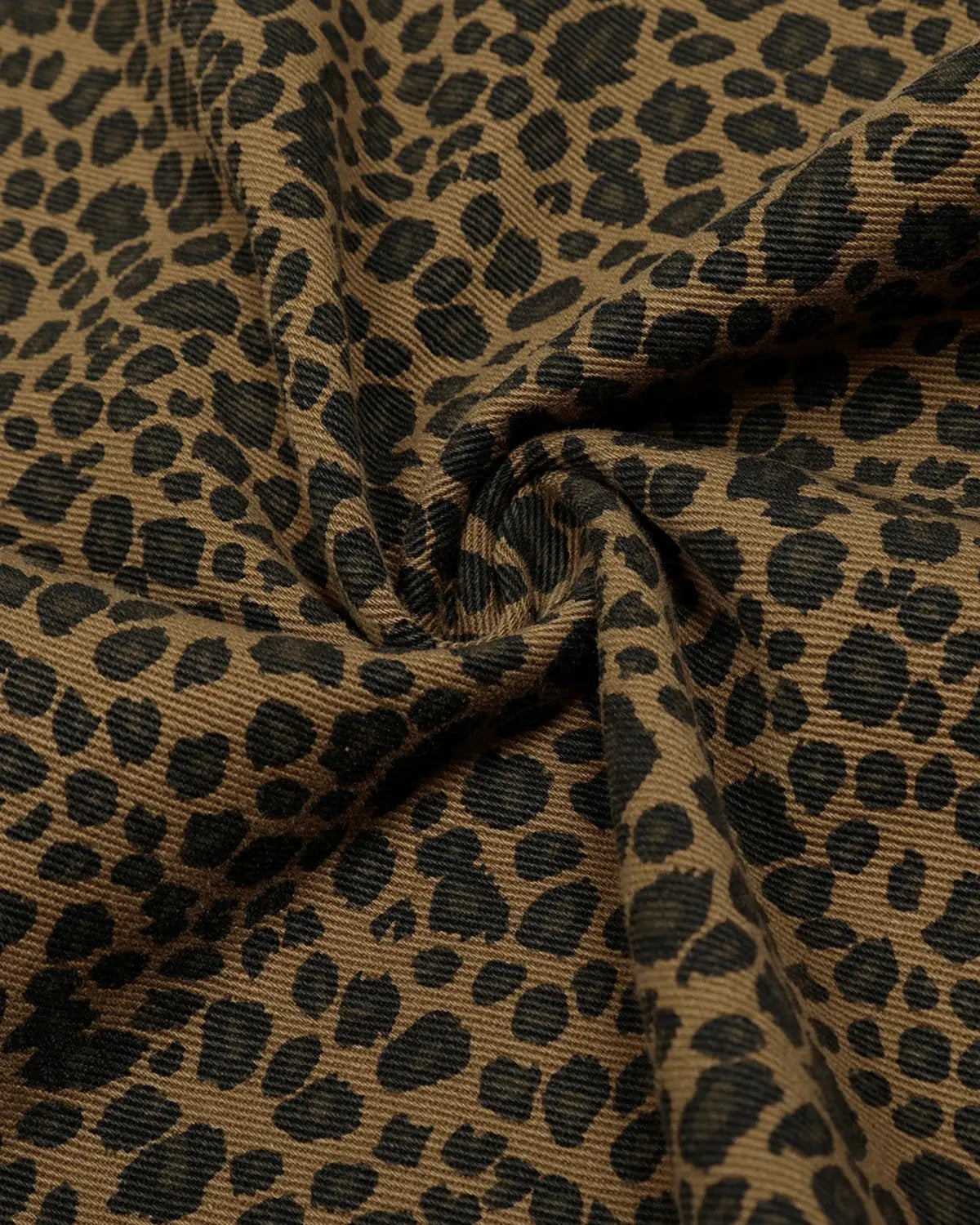 Leopard Print Barrel Longline Shorts | Inflation Streetwear