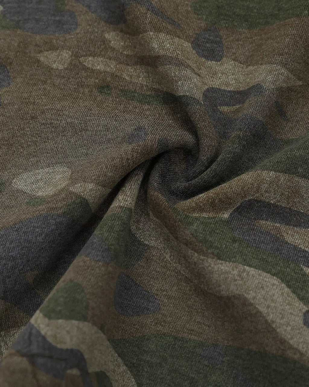 Vintage Camo Patch Graphic T-Shirt | Inflation Streetwear