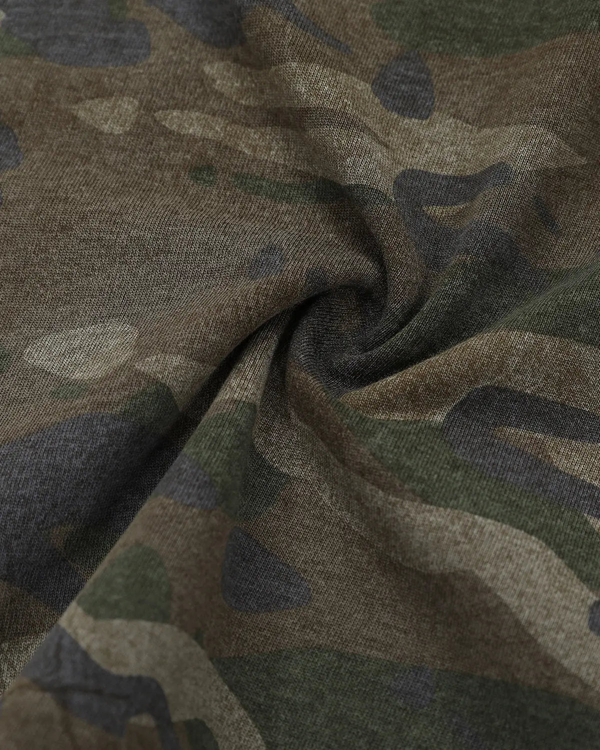 Vintage Camo Patch Graphic T-Shirt | Inflation Streetwear