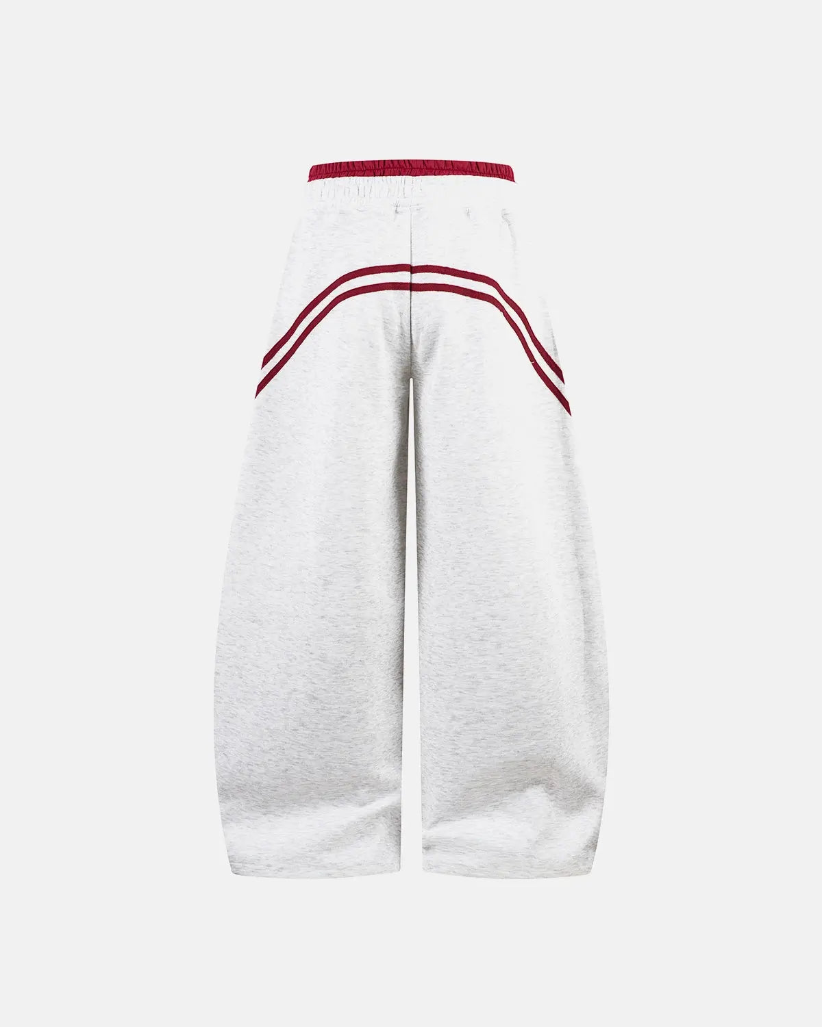 Grey Striped Baggy Sweatpants | Inflation Streetwear